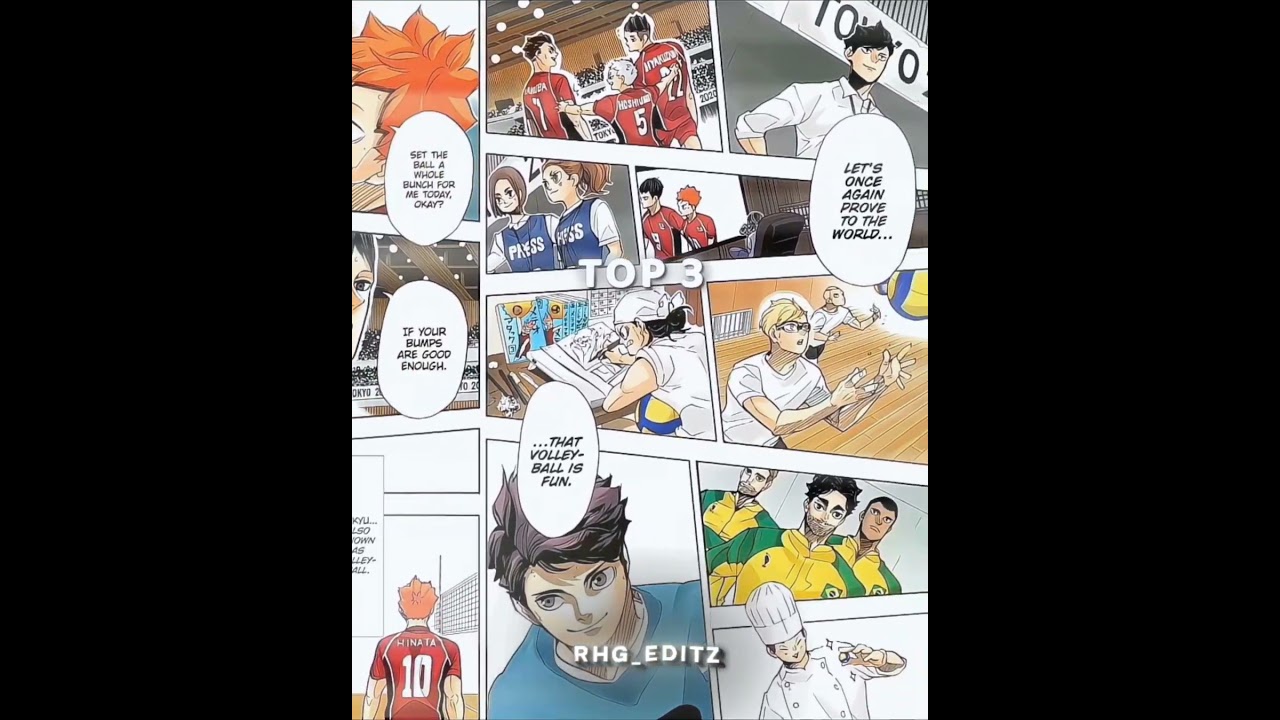 Top 10 BEST PLAYERS In Haikyuu!!