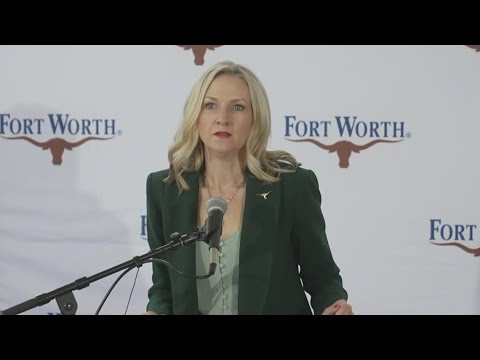 Fort Worth Mayor Mattie Parker on Fort Worth ISD takeover | Full press conference