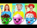 Cooking Challenge With Ballerina Cappuccina Amazing Cooking Hacks By Multi DO Challenge