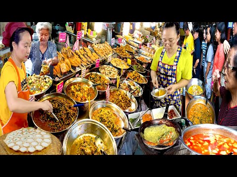 THAILAND'S BEST STREET FOOD COMPILATION | AMAZING THAI FOOD PERFORMANCES IN BANGKOK OPEN MARKET