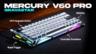Coolest HE Keyboard So Far - GravaStar Mercury V60 Pro Gaming Review & Sound Test