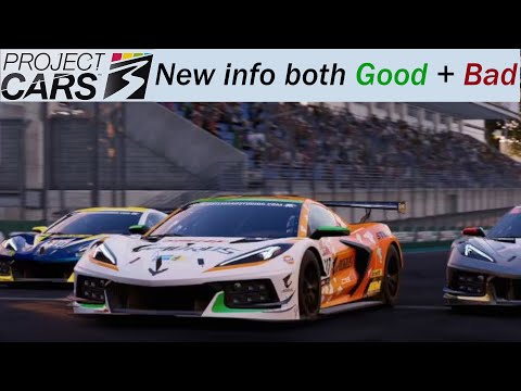 Project cars 3 news both good and bad