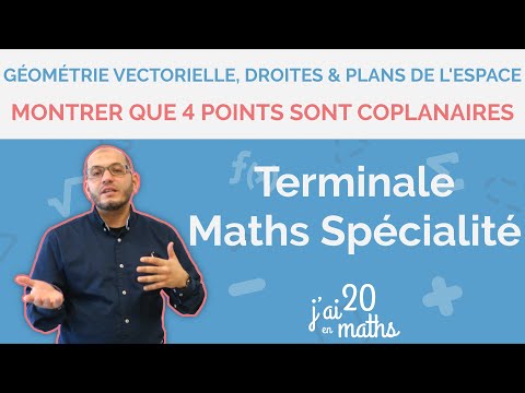 Show that four points are coplanar - Vector geometry, ... - Specialty Maths