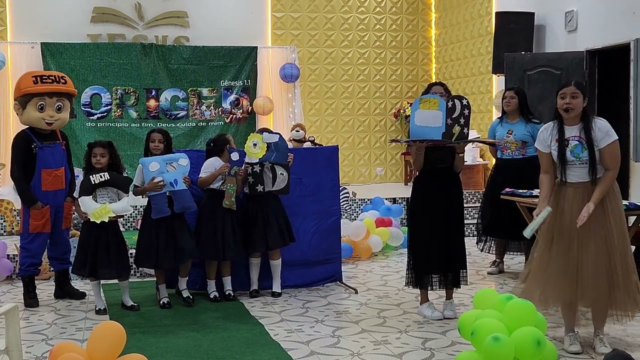 A Criação #tiakelleecia #pregacao #fantoche #jesus