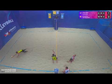 07:35 A. Matvieiev / V. Antoniuk - M. Bedukha / Y. Yevdokymov 29.08.2022 | Winners Beach Volleyball