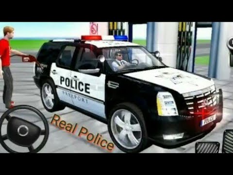 Police Cadillac Escalade Driving - police car Android GamePlay