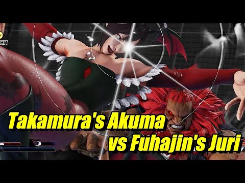 Street Fighter V: Takamura (Akuma) VS Fuhajin_Steam (Juri)