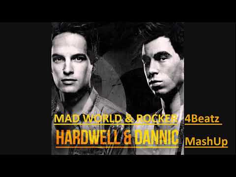 Hardwell vs Dannic - Mad Rocker (4Beatz MashUp)
