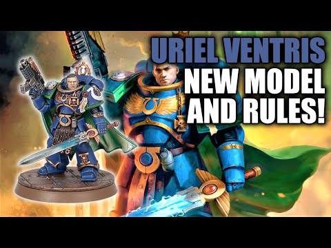 NEW PRIMARIS CAPTAIN! MODEL AND RULES FOR URIEL VENTRIS! │ Warhammer 40k Unit Review