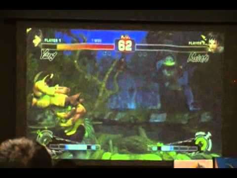 NCR9 SSFIV AE Teams-  EG Justin Wong (Yang) vs Kelvin (Makoto)
