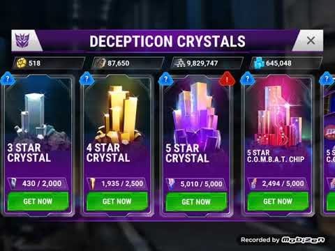 5 star megatron or 5 star onslaught?