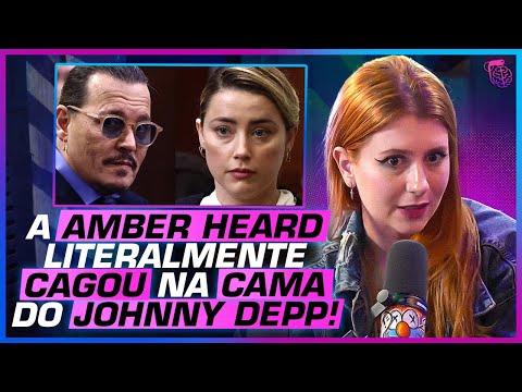 The hilarious trial of Amber Heard and Johnny Depp - Real Crimes: Ju Cassini and Beto Ribeiro