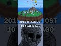 When You Realise 2015 Is 10 Years Ago Nostalgia Minecraft Pixar Roblox 2015