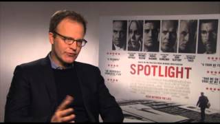 Spotlight Director Interview - Behind the scenes with Tom McCarthy on the oscar nommed movie video
