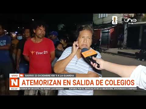 VECINOS DENUNCIAN PRESENCIA DE PANDILL4S EN BARRIO