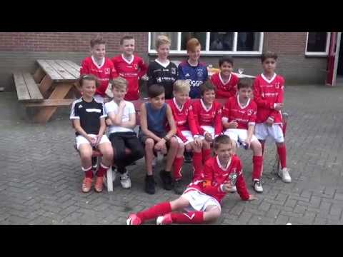 Prijsuitreiking KSV Fortissimo Jeugd Onder 12/13 voetbaltoernooi