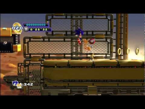 Sonic the Hedgehog 4 "Episode 2": Sky Fortress Zone Act 3 [1080 HD]