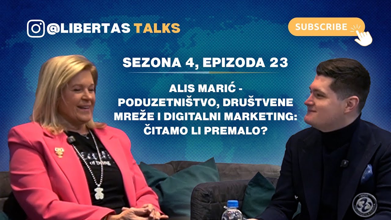 S4E23: Alis Marić - Poduzetništvo, društvene mreže i digitalni marketing: Čitamo li premalo?