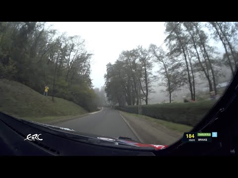 RALLY HUNGARY 2020 - Andreas Mikkelsen onboard on SS14 with data