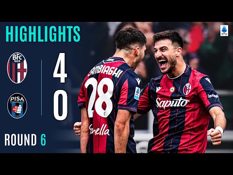 BOLOGNA-PISA 4-0 | HIGHLIGHTS | Bologna Dismantle Pisa | Serie A 2025/26