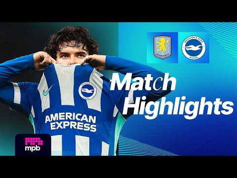 HIGHLIGHTS | Aston Villa v Brighton | Premier League
