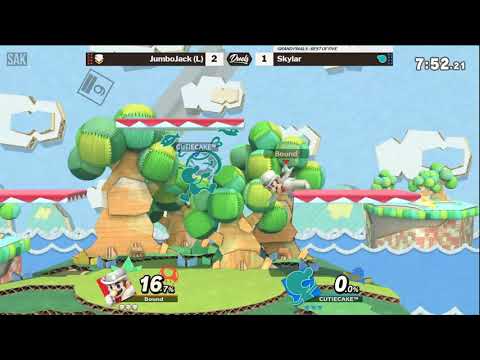 DDD 25 SSBU Grand Finals - JumboJack (Mario) vs Skylar (Incineroar / Mr Game & Watch)