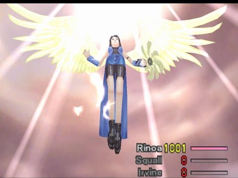 Final Fantasy VIII - Omega Weapon Solo Rinoa WING, no Hero, no Defend, in 9.30