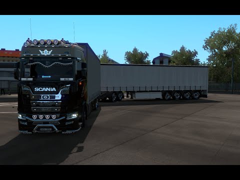 [ETS2 1.36.] Scania Tandem + [TEKLIC] SCS Rigid Trailers
