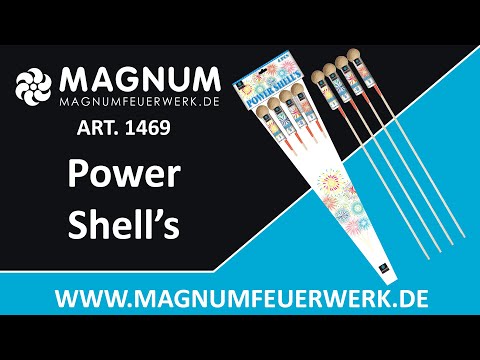 Art. 1469 Power Shells 1.5" Magnum Feuerwerk