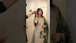 Frost Blue Embellished Bridal Paneled Lehenga - Video 1