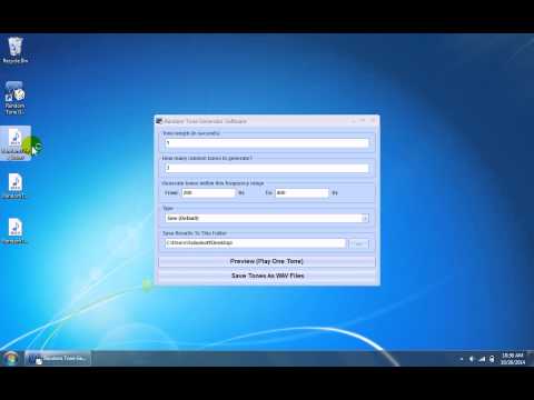 Random Tone Generator Software