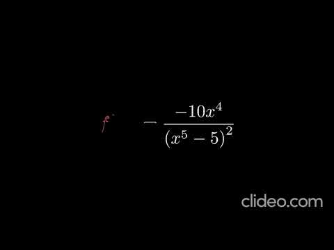 Quotient Rule Explanation