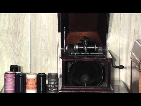 Edison blue amberol cylinder 4977 - Bad Companions by E.V. Stoneman