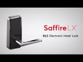 Saffire LX, BLE Electronic Hotel Lock