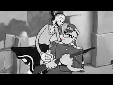 Popeye Being a Gigachad for 3 minutes | PHONK EDIT