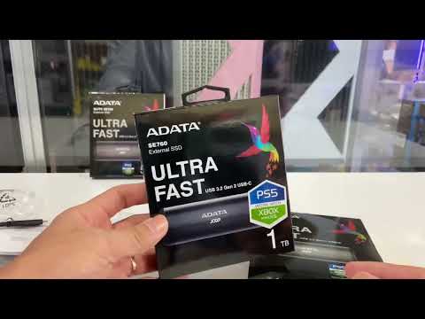 #External SSD SE760 SuperSpeed USB 3.2 Gen 2 USB-C Up to 1000 MB/s External Portable