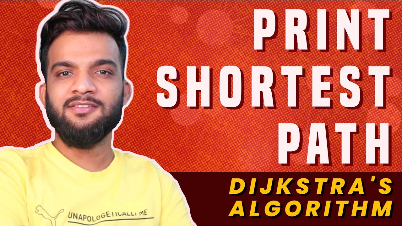 G-35. Print Shortest Path - Dijkstra's Algorithm
