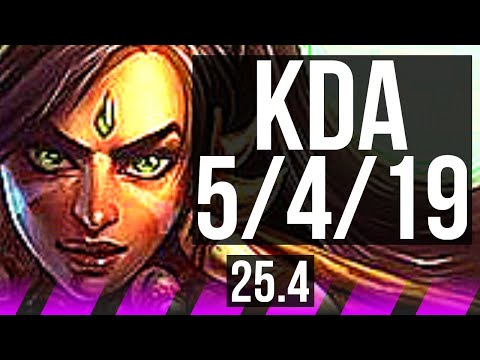NIDALEE & Ashe vs HWEI & Jhin (SUP) | 5/4/19 | KR Grandmaster | 25.4