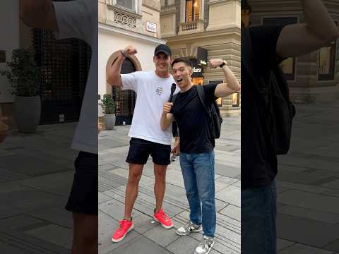 Surprising a Kazakh Olympian 🇰🇿🤯
