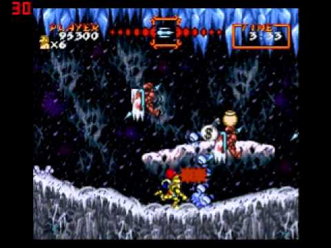 Super Ghouls'n Ghosts Gameplay Stage 5/1
