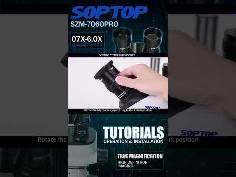 SZM-7060 Pro Step-by-Step Installation Tips#SOPTOP #Microscope #guangzhou 