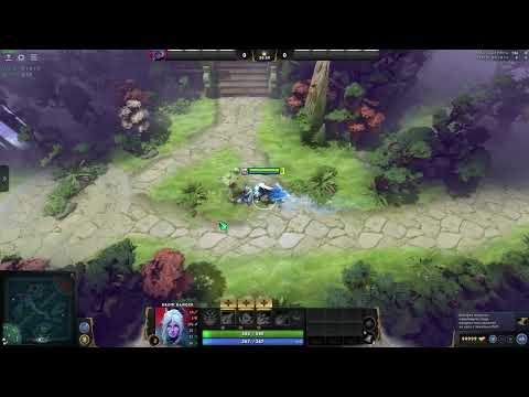 Dota 2 BUG [Drow Ranger] Arcana(style 2)+Motion animations.