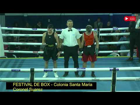 FESTIVAL DE BOX - Colonia Santa Maria - Cnel Suarez