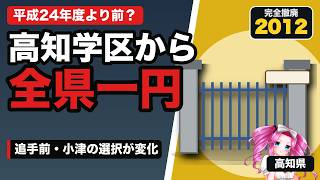 【高知の名門公立】追手前・小津・丸の内・中村・安芸を比較