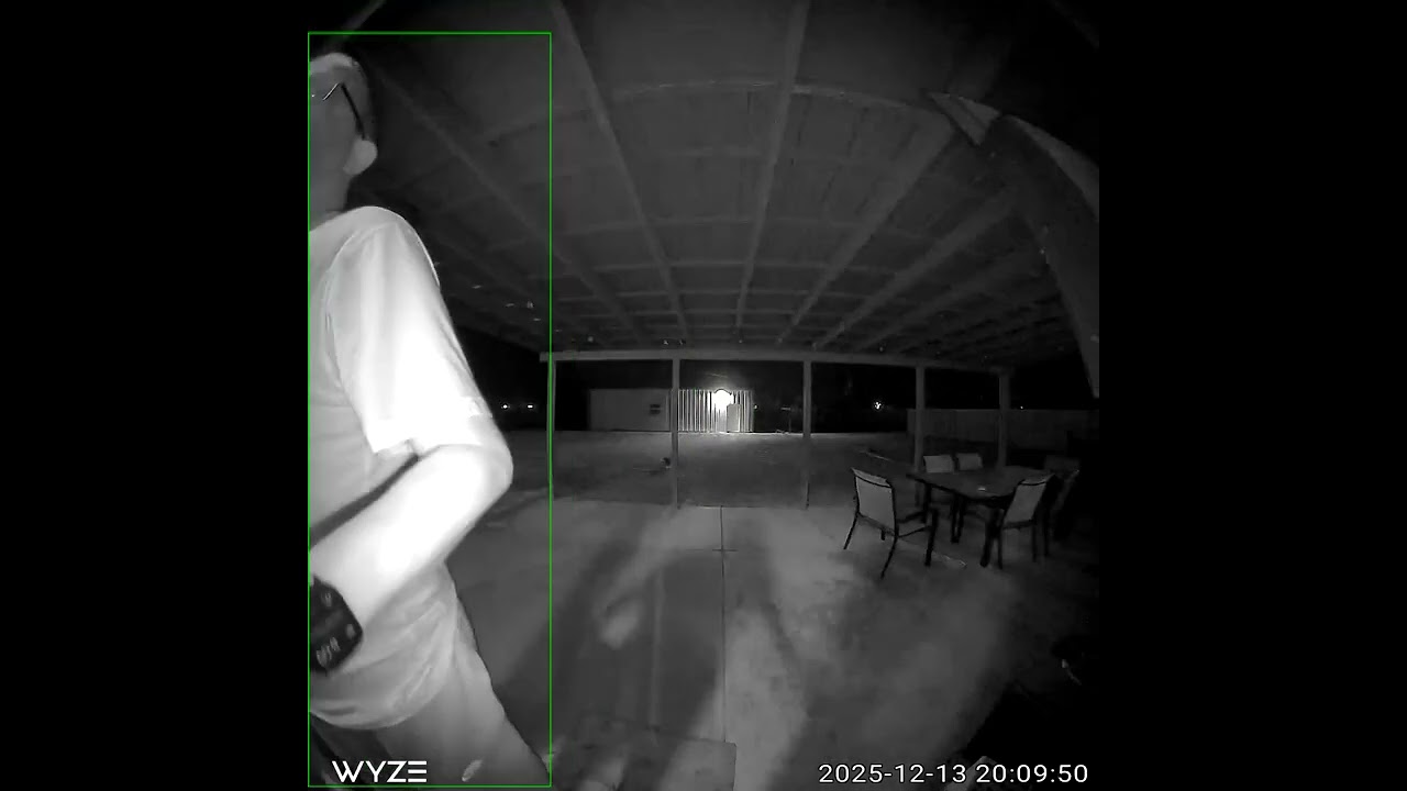 Wyze Battery Video Doorbell sample - Nighttime - YouTube