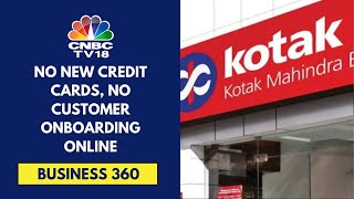 RBI imposes Strict Restrictions On Kotak Mahindra Bank | CNBC TV18