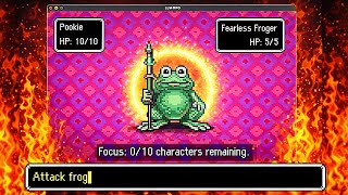 I Made an RPG Where Local AI Generates Every Enemy (Stable Diffusion)