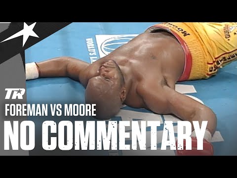 Foreman Shocked the World! | Foreman vs Moorer No Commentary