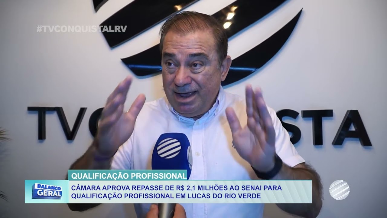 Câmara aprova R$ 2,1 milhões para cursos gratuitos do SENAI em Lucas do Rio Verde | 1.000 vagas!