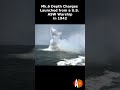 WW2 Depth Charge: That's a Little Too Close! #shorts